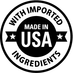 ViriFlow Made in USA quality supplement manufacturing badge